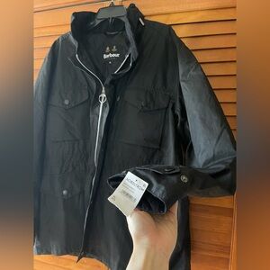 Barbour Sappers Weatherproof Waxed Cotton Jacket. Size XL Men 
#273